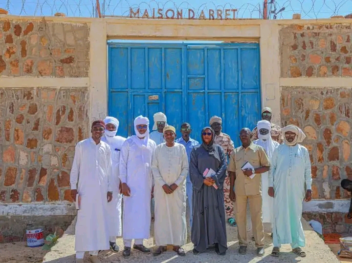 Une mission conjointe MASSAH-MJDH en tournée d’évaluation dans les maisons d’arrêt de l’Est tchadien
