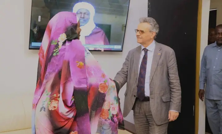 a Présidente de la HAMA reçoit l’Ambassadeur d’Allemagne : un engagement renouvelé pour le renforcement du paysage médiatique tchadien