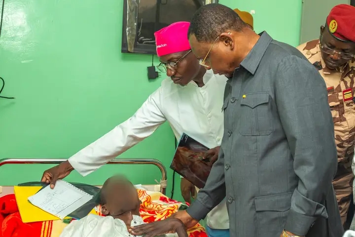 Hadjer-Lamis : le Premier ministre Amb. ALLAH MAYE Halina au chevet des victimes des affrontements de Dibebé