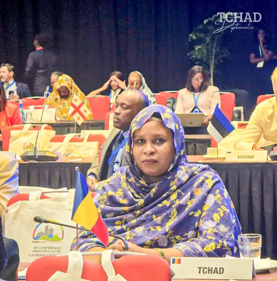 Kigali : Le Tchad réaffirme son engagement pour le leadership féminin à la 46ᵉ Conférence ministérielle de la Francophonie