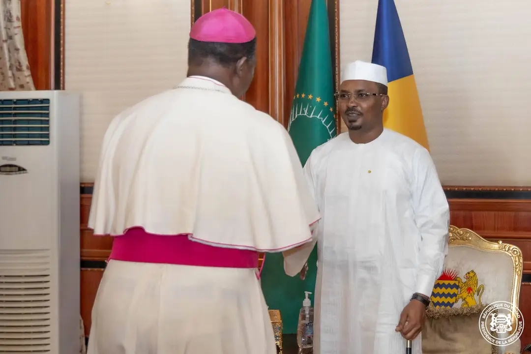 Le Président de la République reçoit l’Archevêque de N’Djamena : plusieurs échéances majeures au cœur des échanges