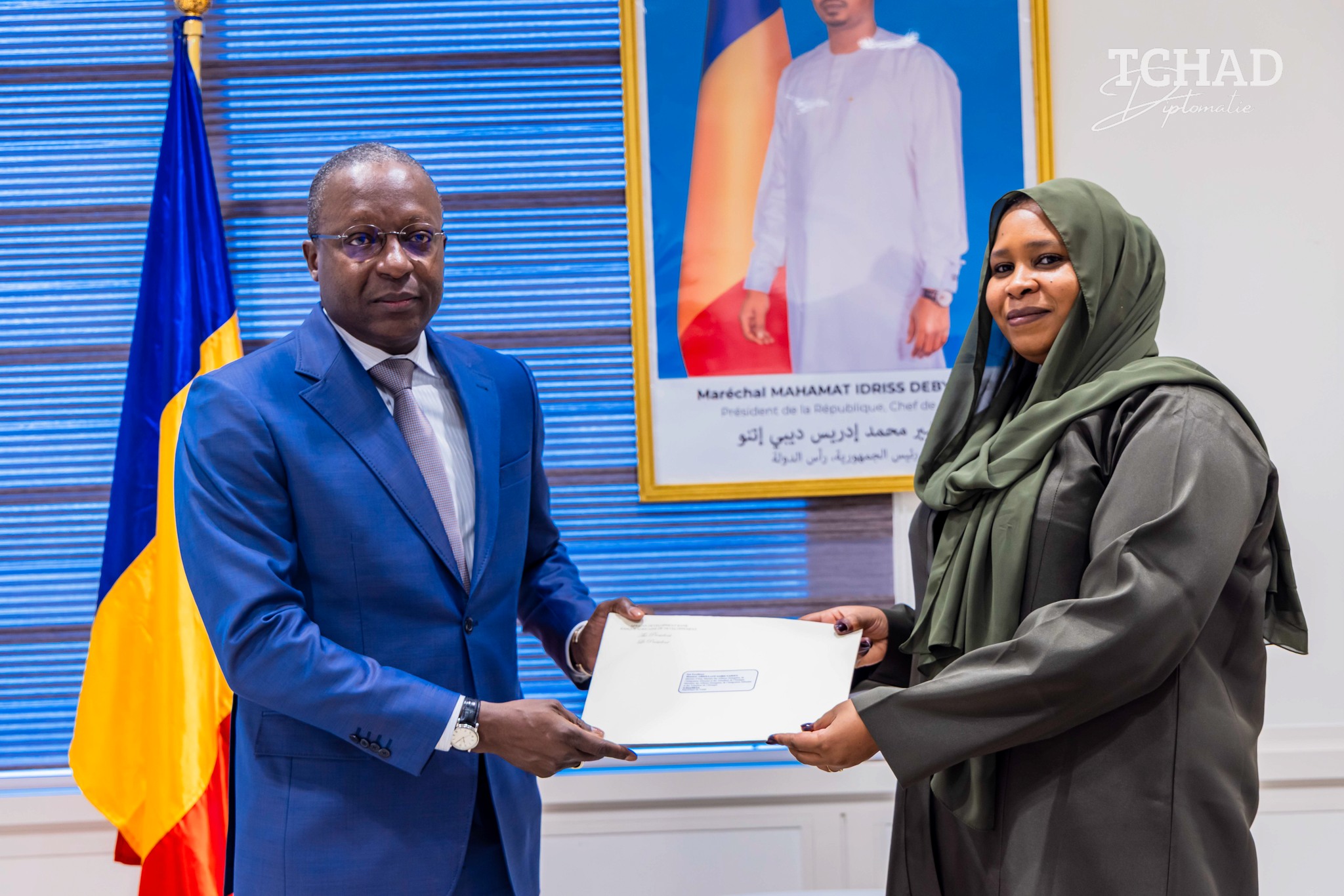 Tchad : Le nouveau Représentant Pays de la BAD présente ses lettres d’accréditation