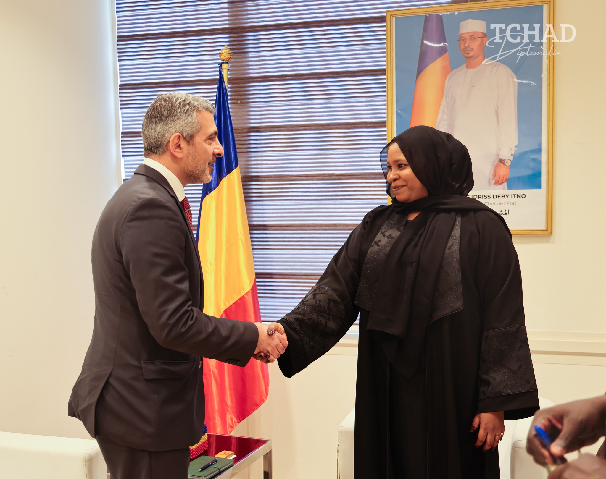 Tchad : La Ministre déléguée à l’Intégration africaine reçoit le Directeur régional des opérations du CICR
