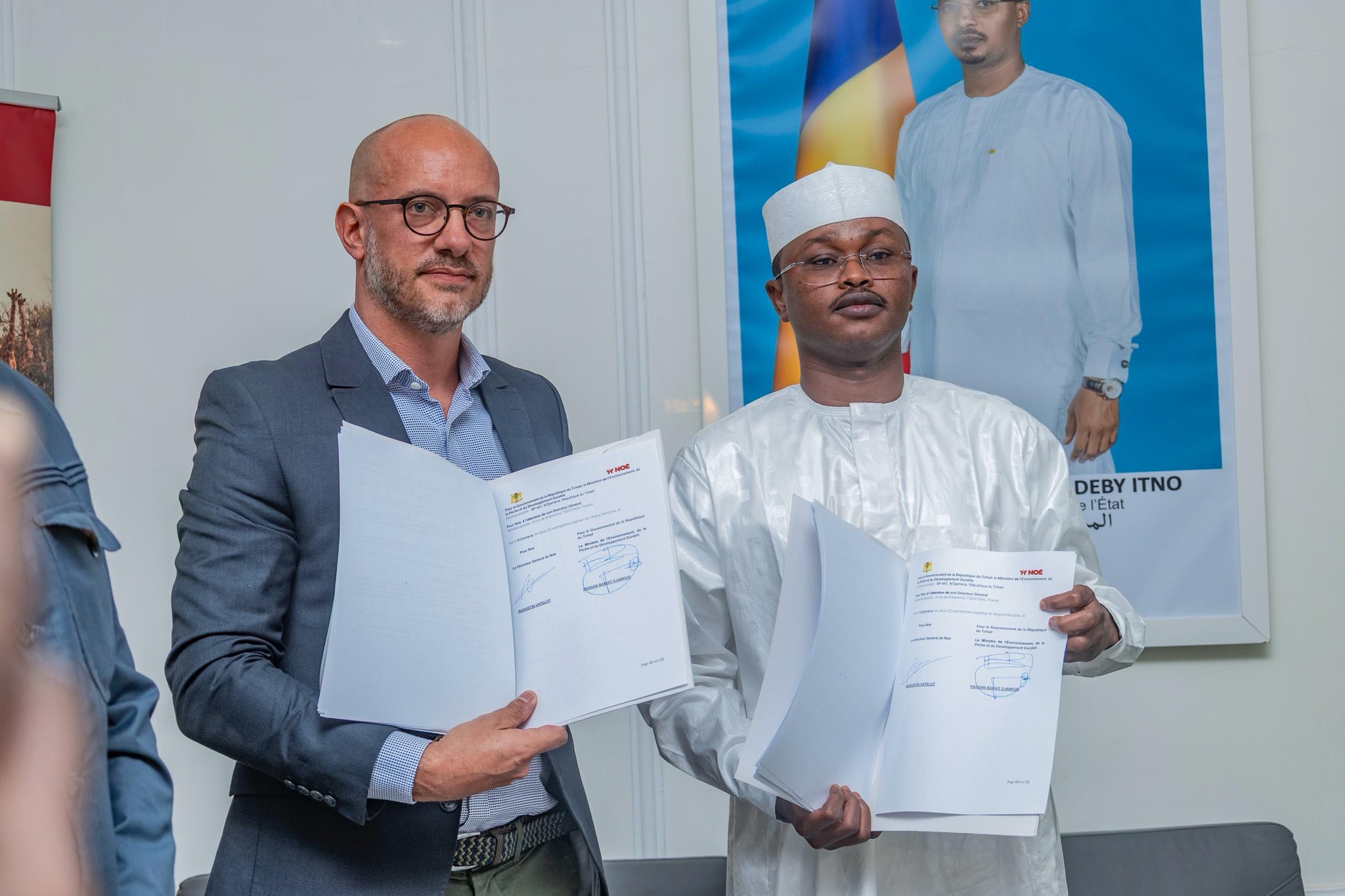 Signature d’une Convention de partenariat pour la gestion durable du parc national de Manda