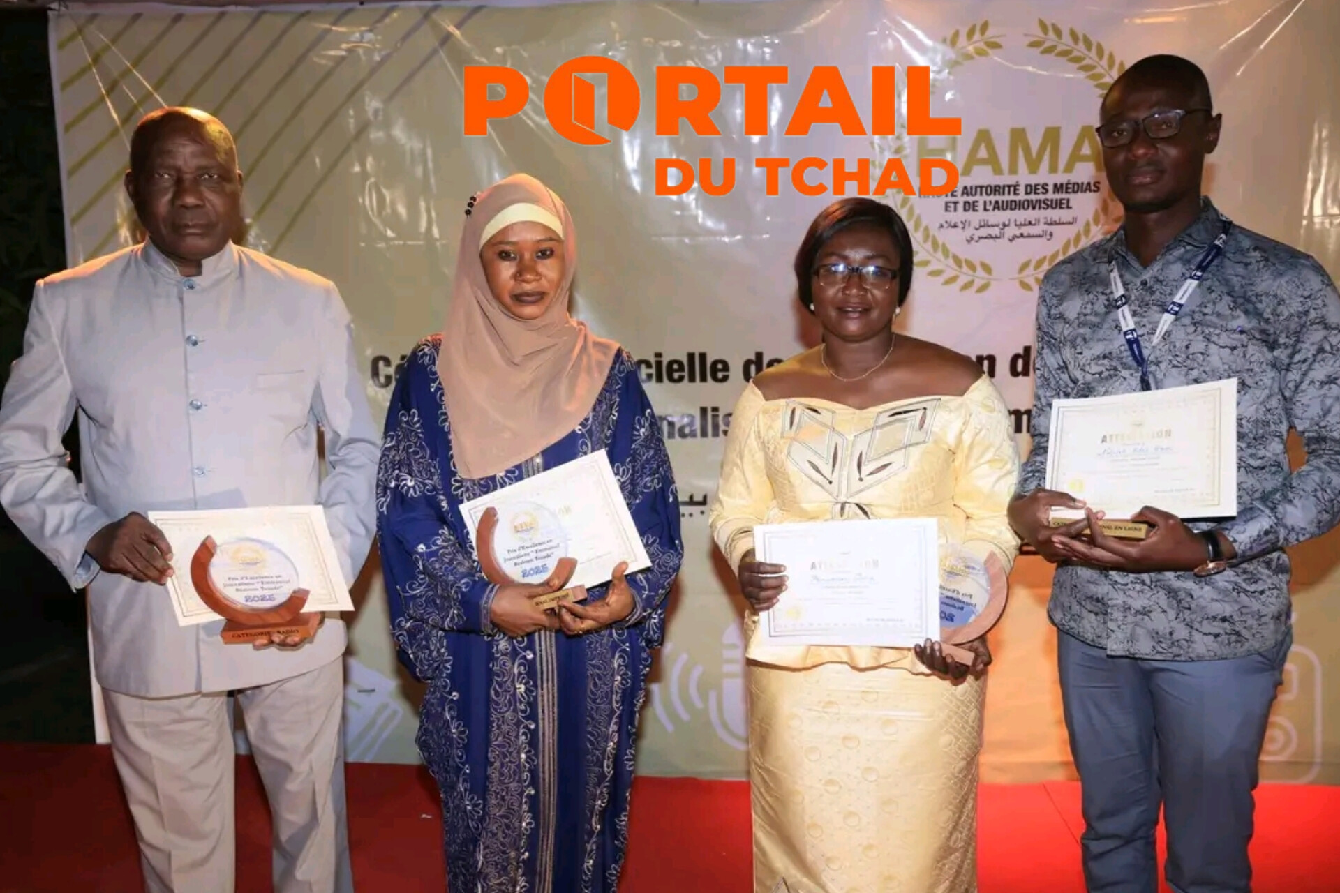 Tchad : la HAMA célèbre l’excellence journalistique à travers le Prix Bealoum Emmanuel Touadé