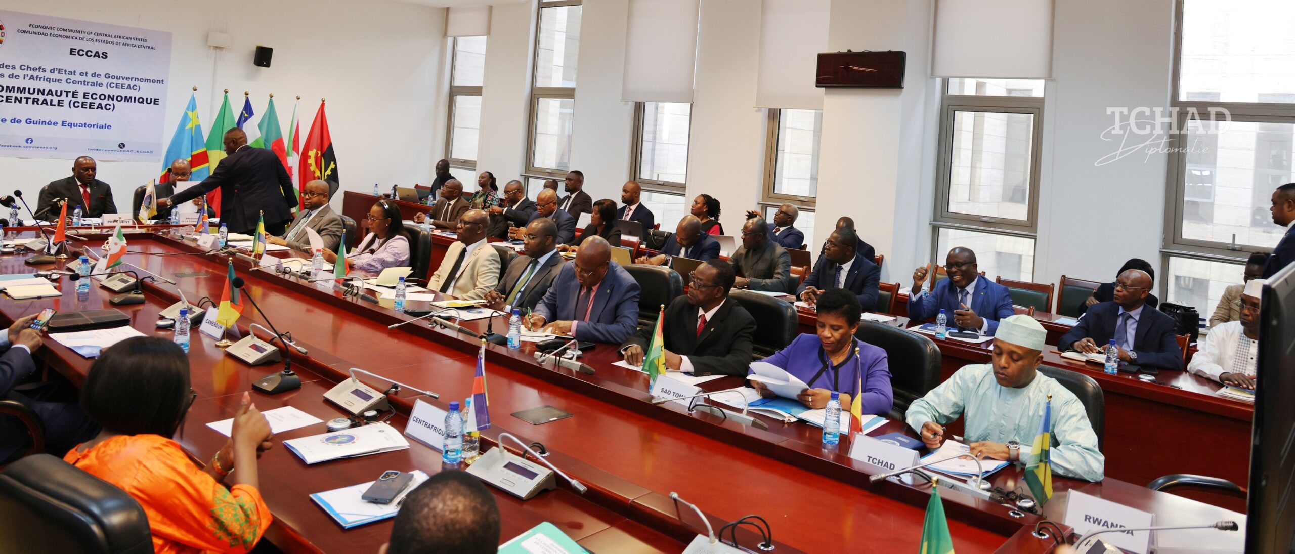 CEEAC : ouverture à Malabo du Conseil des ministres, le Tchad activement représenté