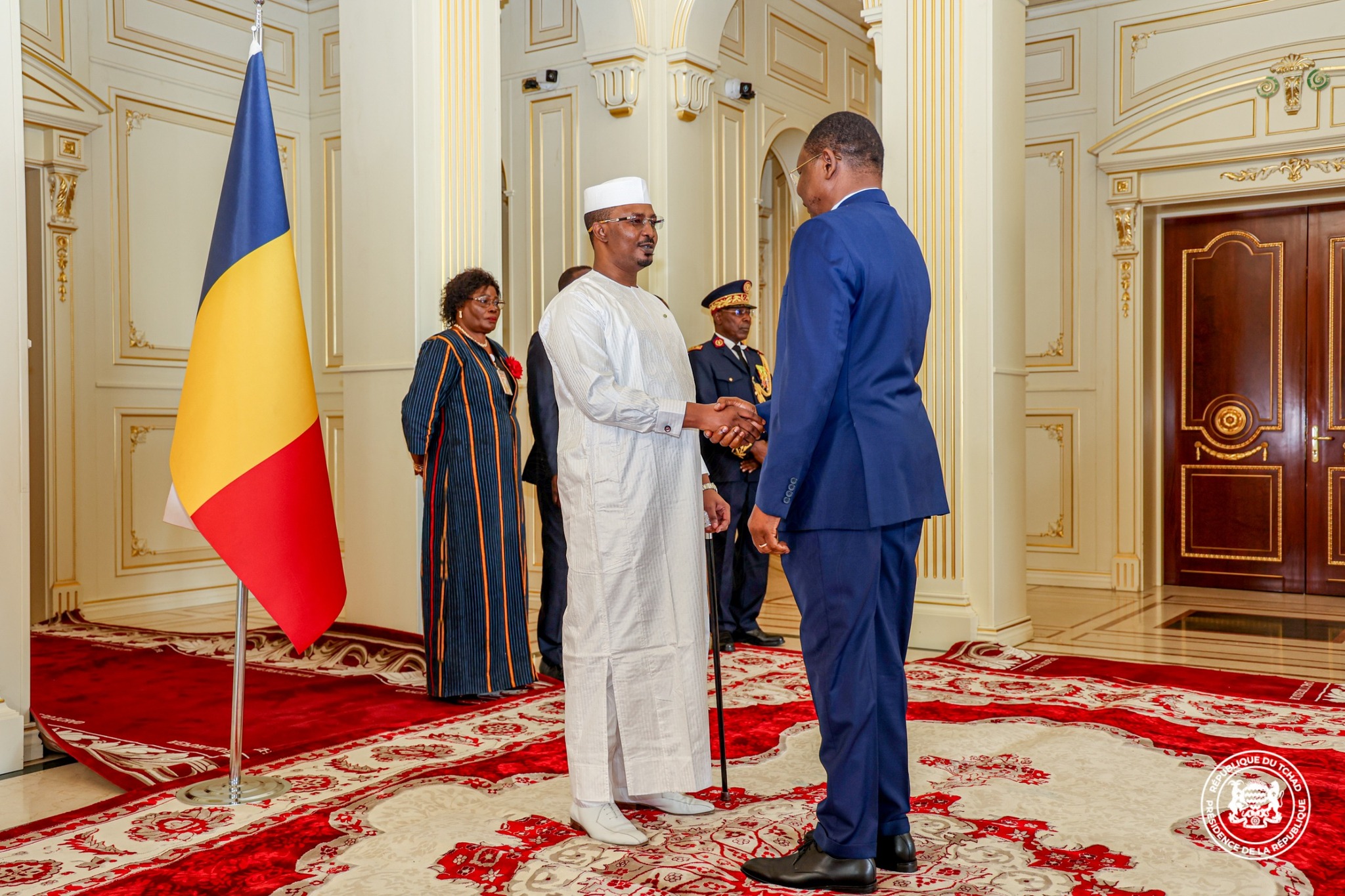 Palais Toumaï : le Président de la République reçoit les vœux des corps constitués