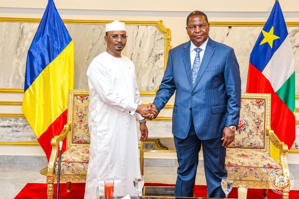 Tchad–Centrafrique : le Maréchal Mahamat Idriss Déby Itno félicite Faustin-Archange Touadéra pour sa réélection