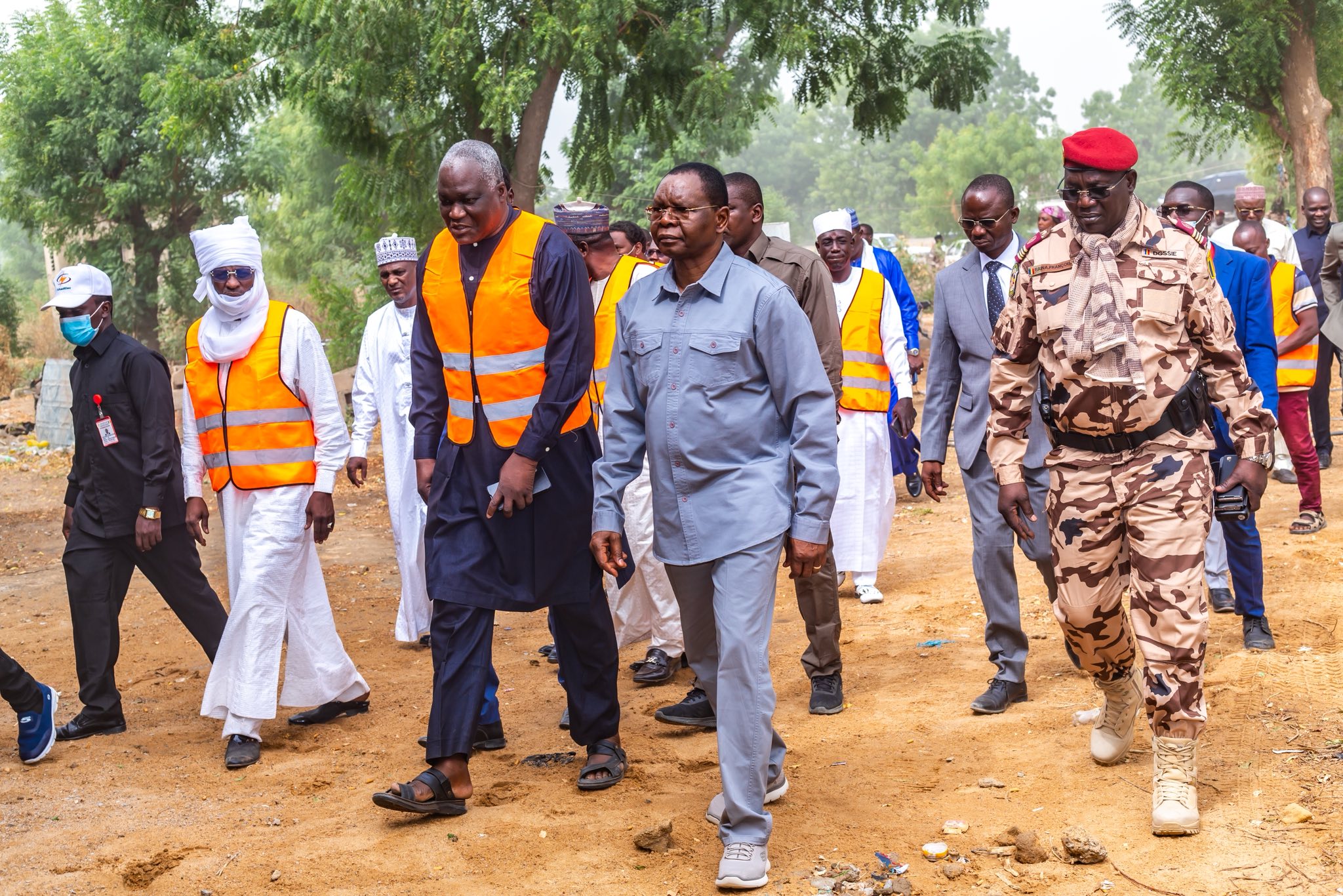 Mayo-Kebbi Est: le Premier ministre Allah Maye Halina en inspection inopinée des chantiers publics à Bongor