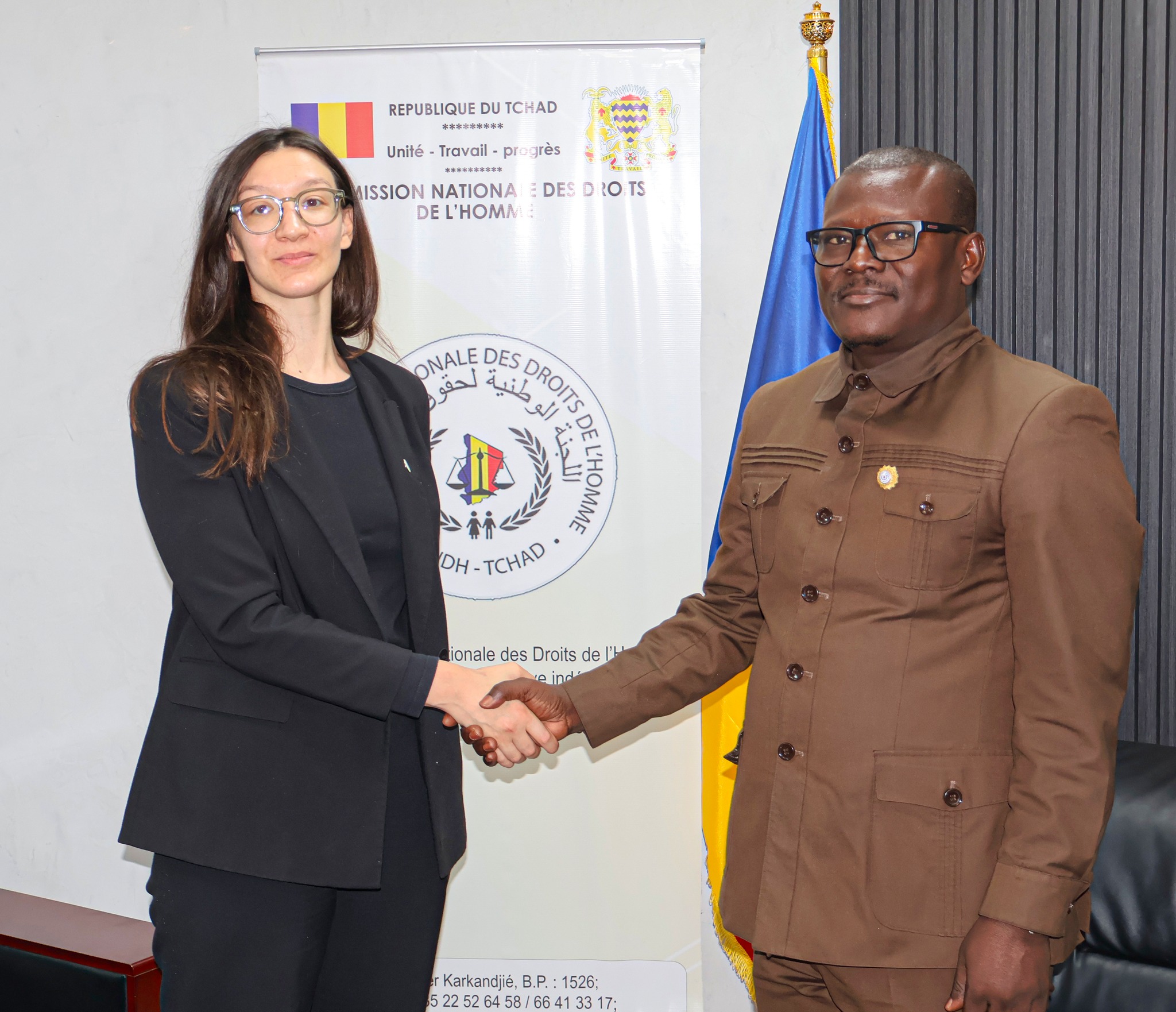 Coopération renforcée entre la CNDH et l’ONUDC pour lutter contre la traite et la torture au Tchad