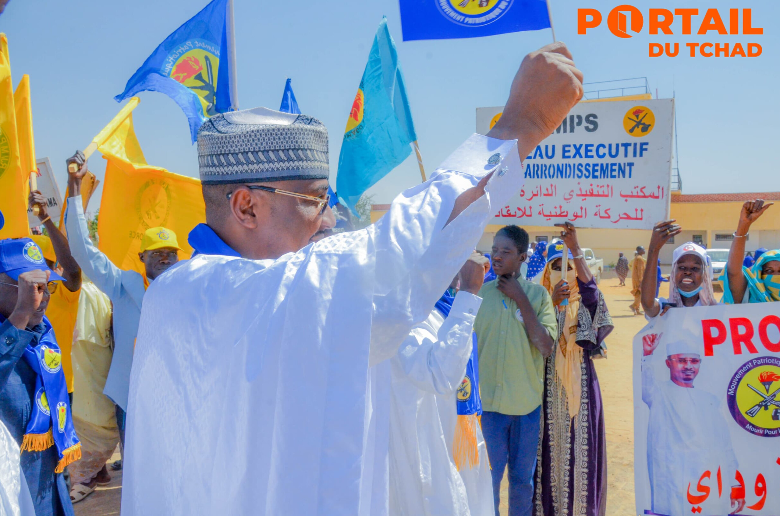 Mahamat Saleh Abdeldjelil en mission à Abéché pour réorganiser les instances du MPS