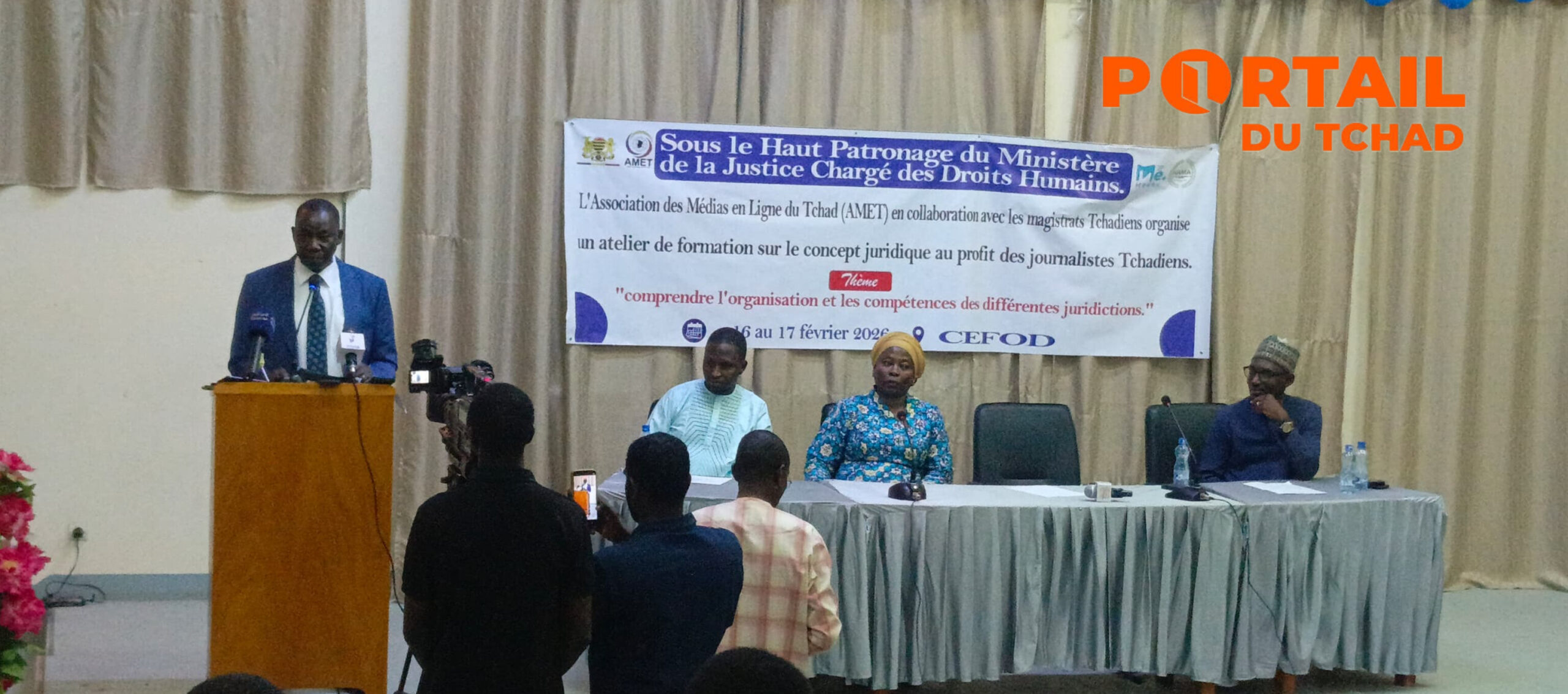 Formation des journalistes tchadiens sur le lexique juridique à N’Djamena