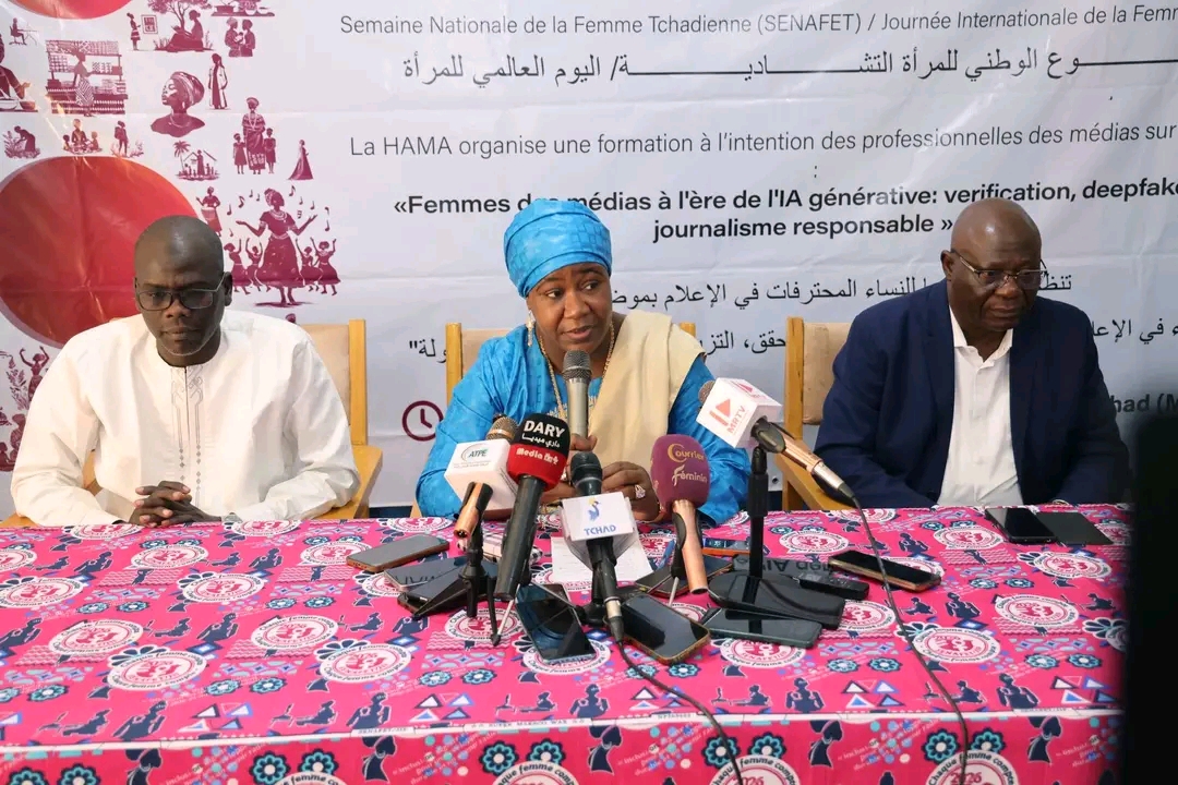 La HAMA forme les femmes journalistes tchadiennes à l’ère de l’intelligence artificielle
