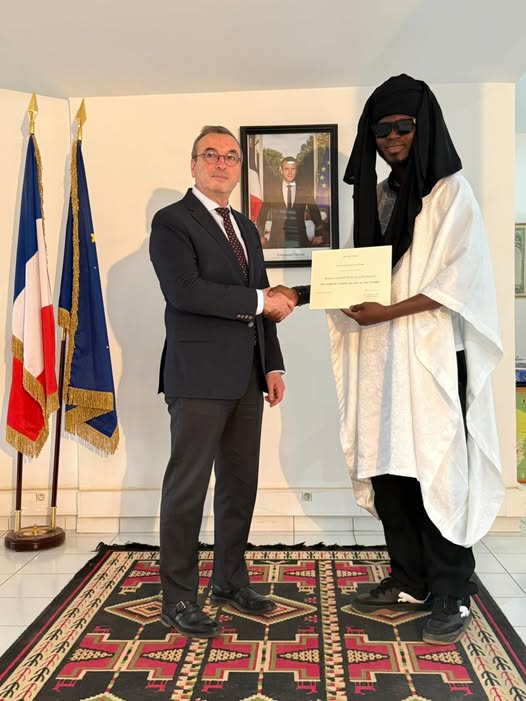 L’artiste tchadien AfrotroniX honoré par le Prix Sam Fares de l’Ordre des Arts et des Lettres