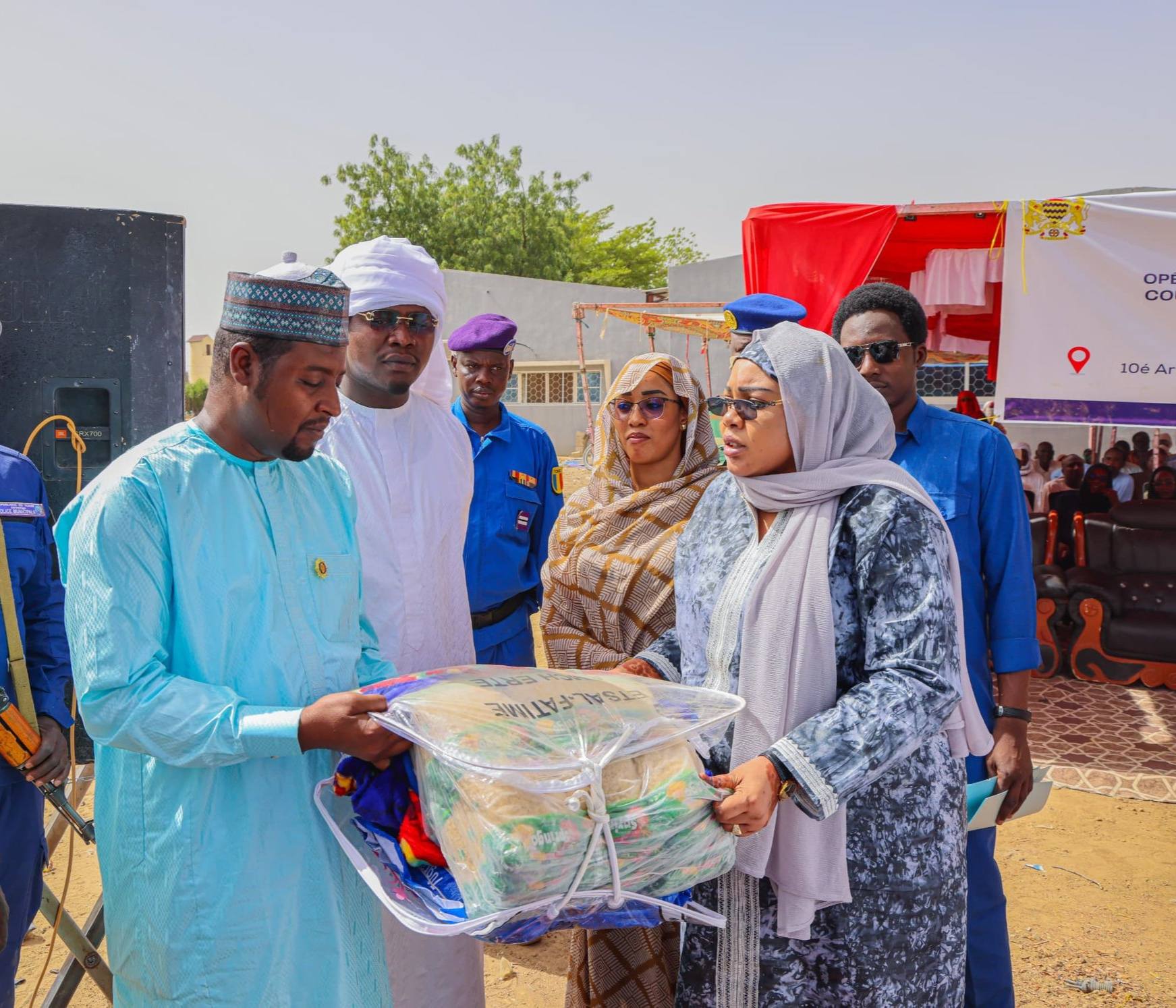 N’Djamena : lancement d’une vaste opération de solidarité en faveur des populations vulnérables