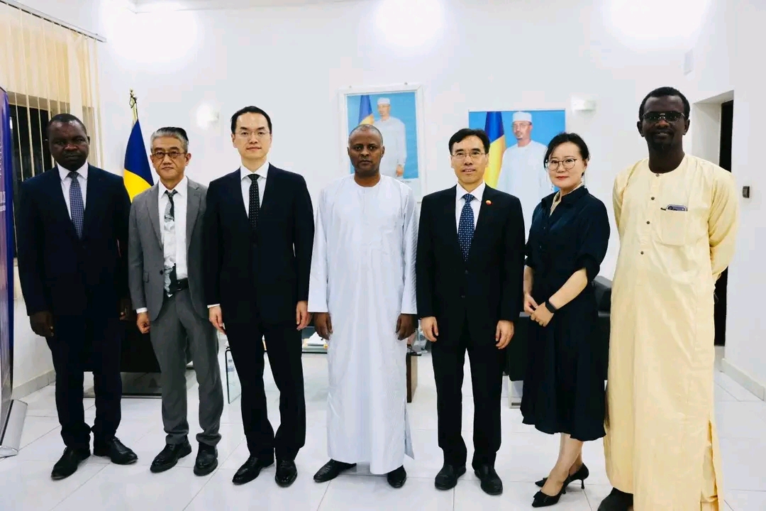 Le Ministre Tahir Hamid Nguilin reçoit une délégation de CNPC International Chad