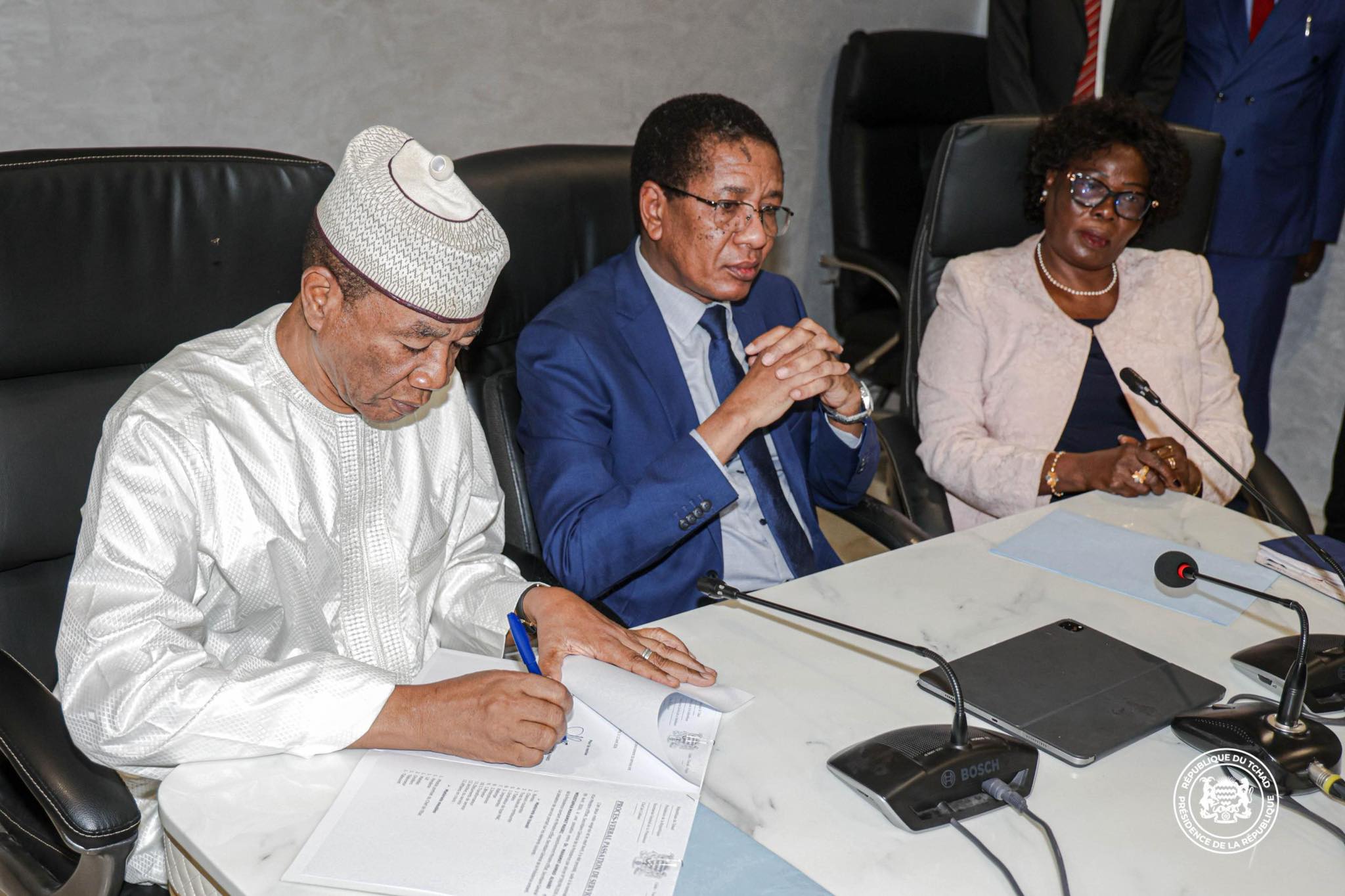 Tchad : Moustapha Mahamat Masri prend fonction à la Présidence