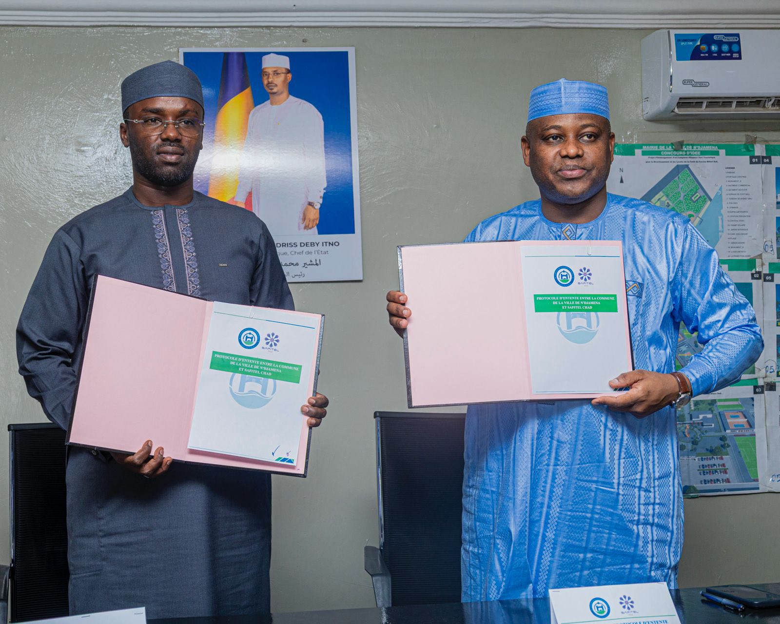 Réhabilitation urbaine à N’Djamena : la Commune et SAFITEL Chad lancent un projet ambitieux au 7ᵉ arrondissement