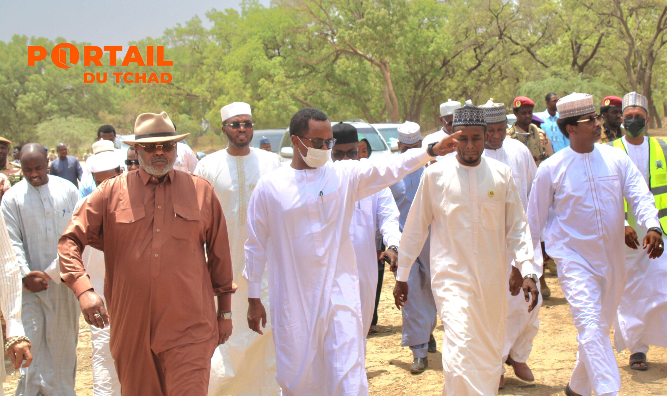 N’Djamena : les autorités constatent le déguerpissement des occupants anarchiques à la forêt de Farcha Milezi