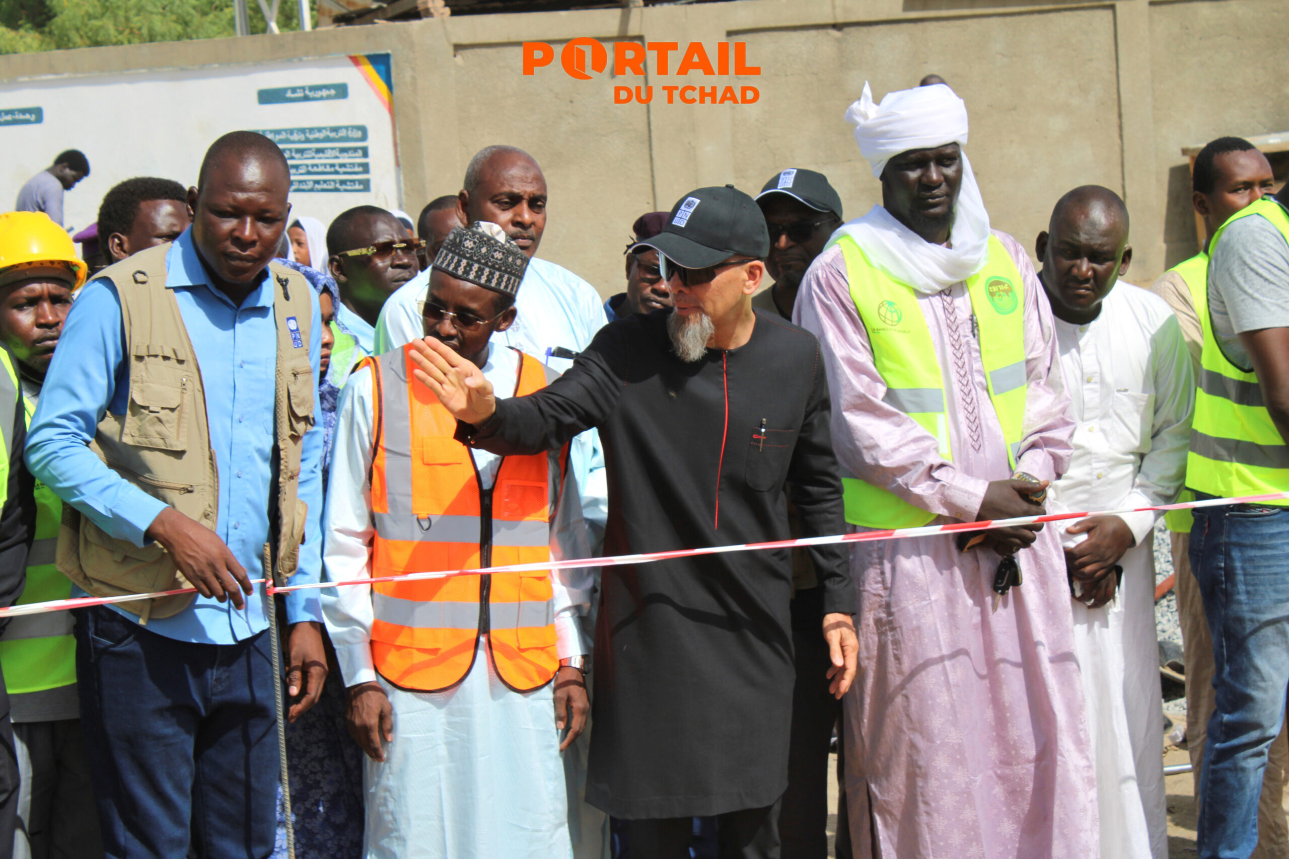 N’Djamena : le PNUD offre un dalot au 1er arrondissement pour lutter contre les inondations