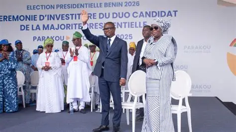 Présidentielle au Bénin : large victoire du duo Wadagni–Talata selon les résultats provisoires