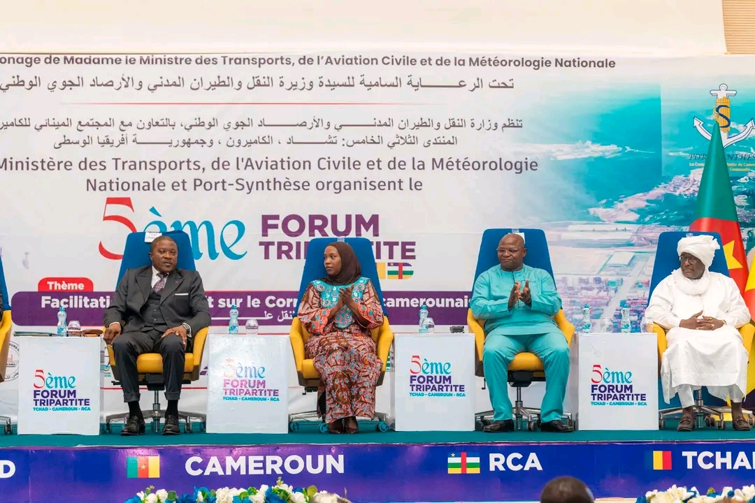 N’Djamena accueille la 5ᵉ édition du Forum tripartite Tchad–Cameroun–RCA sur les corridors de transit