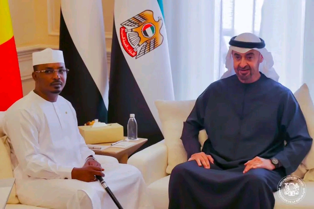 Le Président Mahamat Idriss Déby reçu à Abu Dhabi pour renforcer le partenariat entre le Tchad et les Émirats arabes unis