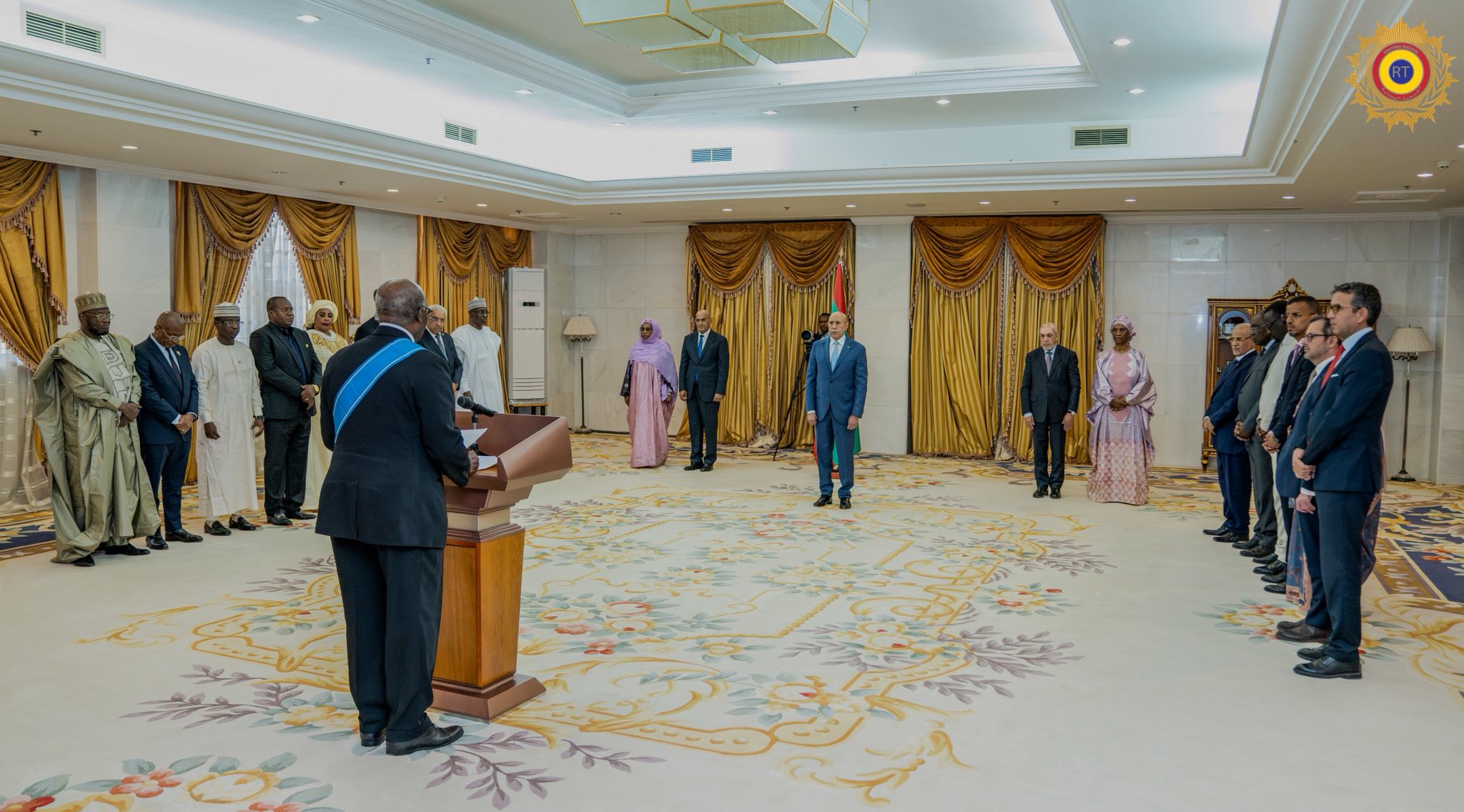 Ali Kolotou Tchaïmi à Nouakchott pour la distinction du Président Mohamed Ould Cheikh El Ghazouani