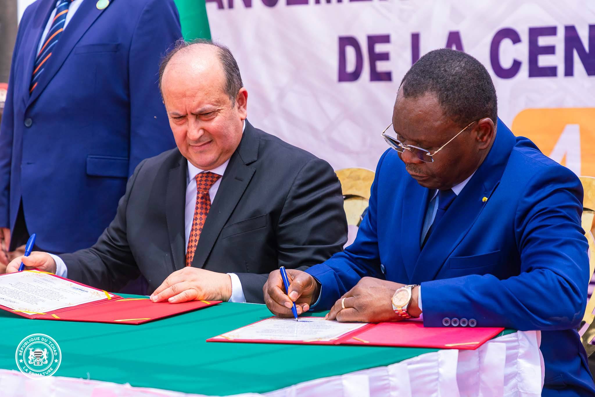 Tchad–Algérie : lancement des travaux d’une centrale thermique de 40 MW à Farcha