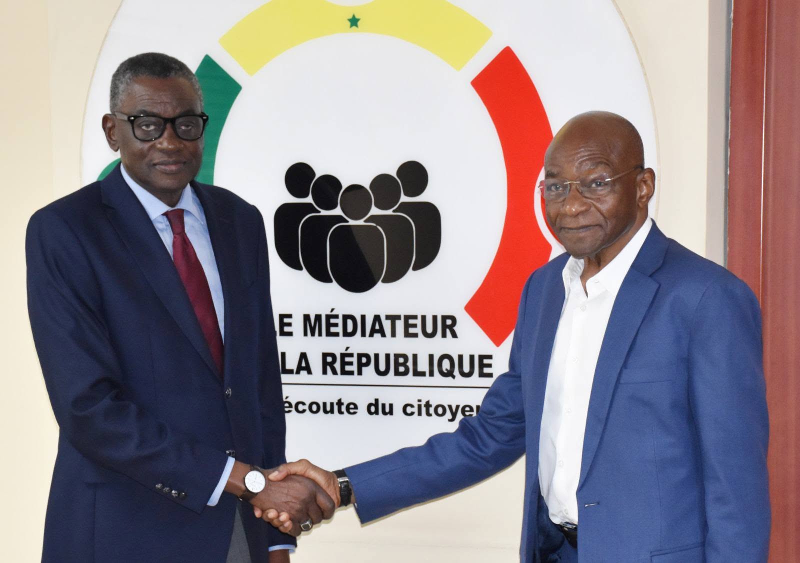 Coopération institutionnelle : le Médiateur de la République du Tchad reçu par son homologue sénégalais à Dakar