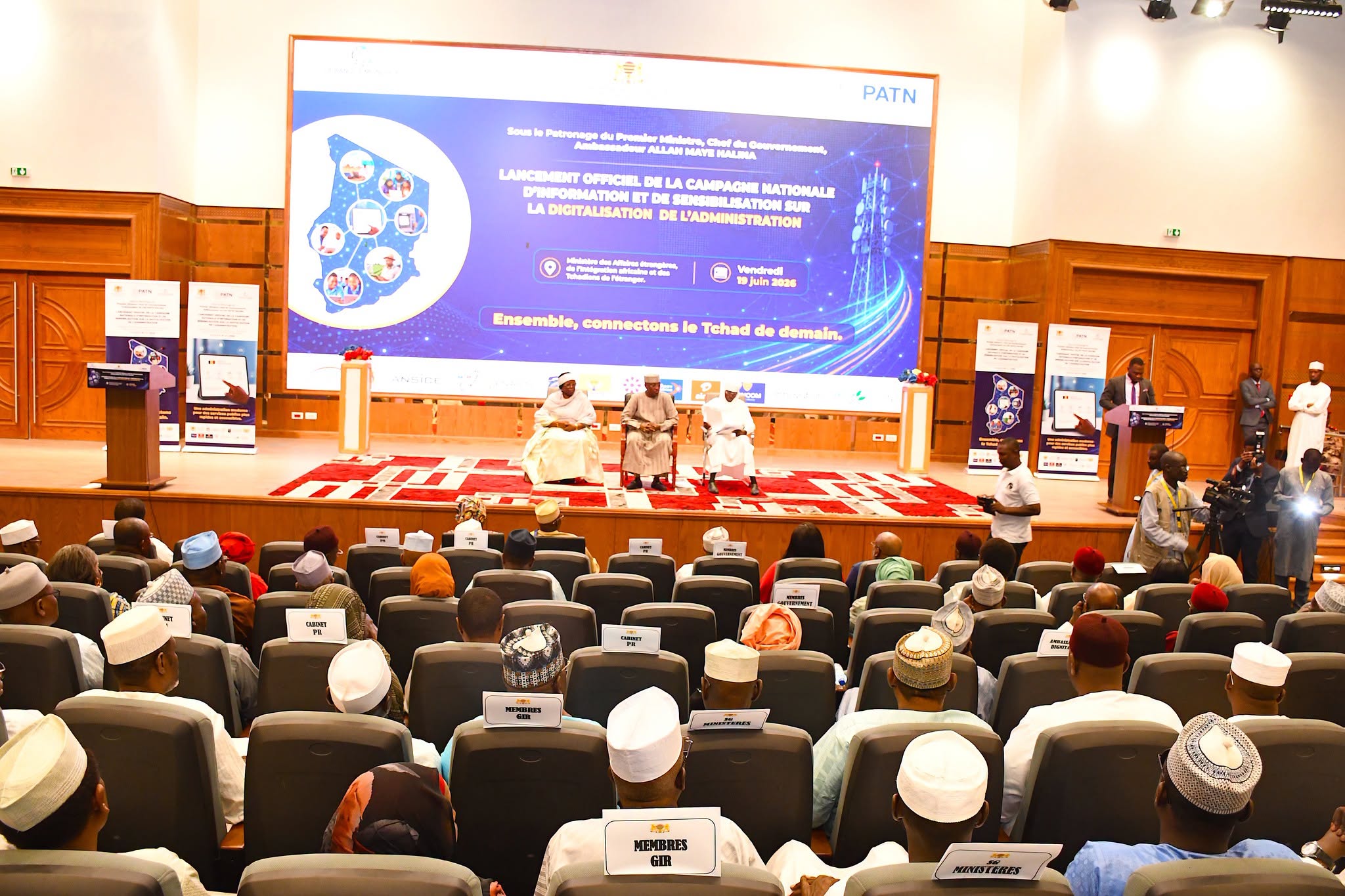Tchad : Lancement officiel d’une campagne nationale pour accélérer la digitalisation de l’administration publique