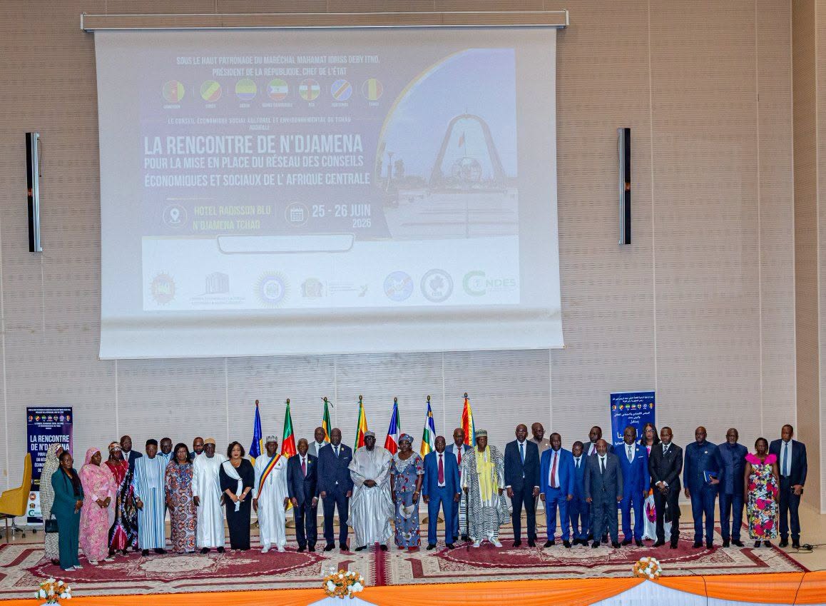 Afrique centrale : N’Djamena accueille la rencontre fondatrice du Réseau des Conseils économiques et sociaux