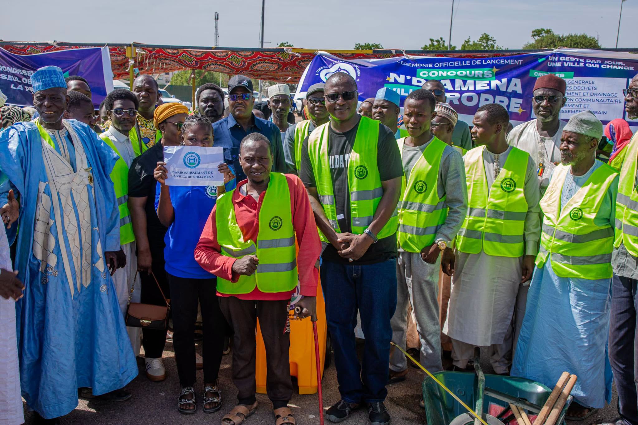 N’Djamena lance le concours « N’Djamena Ville Propre » pour faire de la salubrité une priorité citoyenne