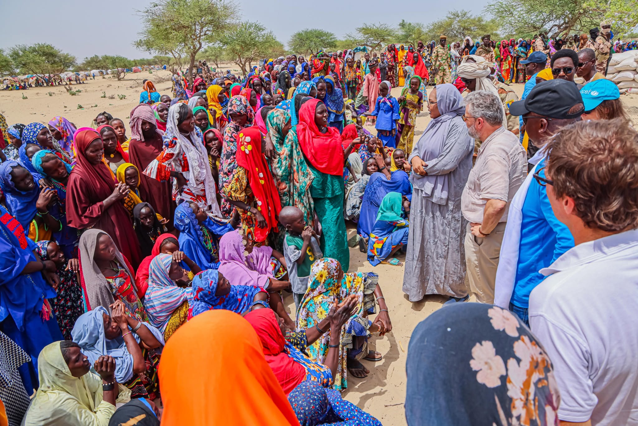 Province du Lac : le Gouvernement et les partenaires humanitaires au chevet des déplacés de Kiskra