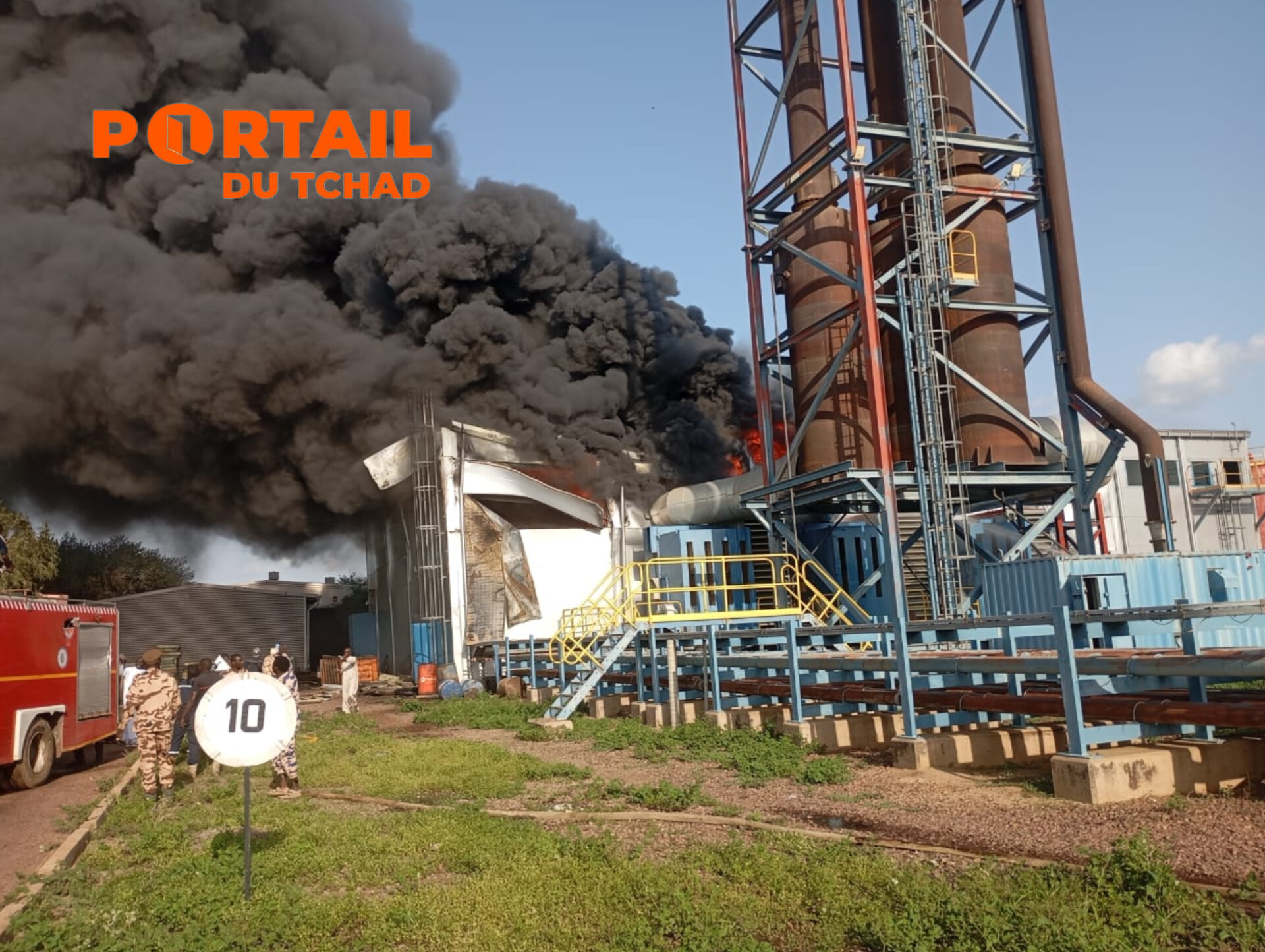 Farcha : un incendie se déclare à la Société nationale d&rsquo;électricité