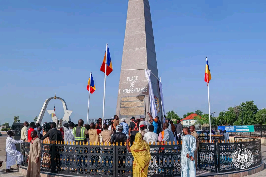 N’Djaména : réception officielle des ouvrages d’aménagement autour du Palais présidentiel