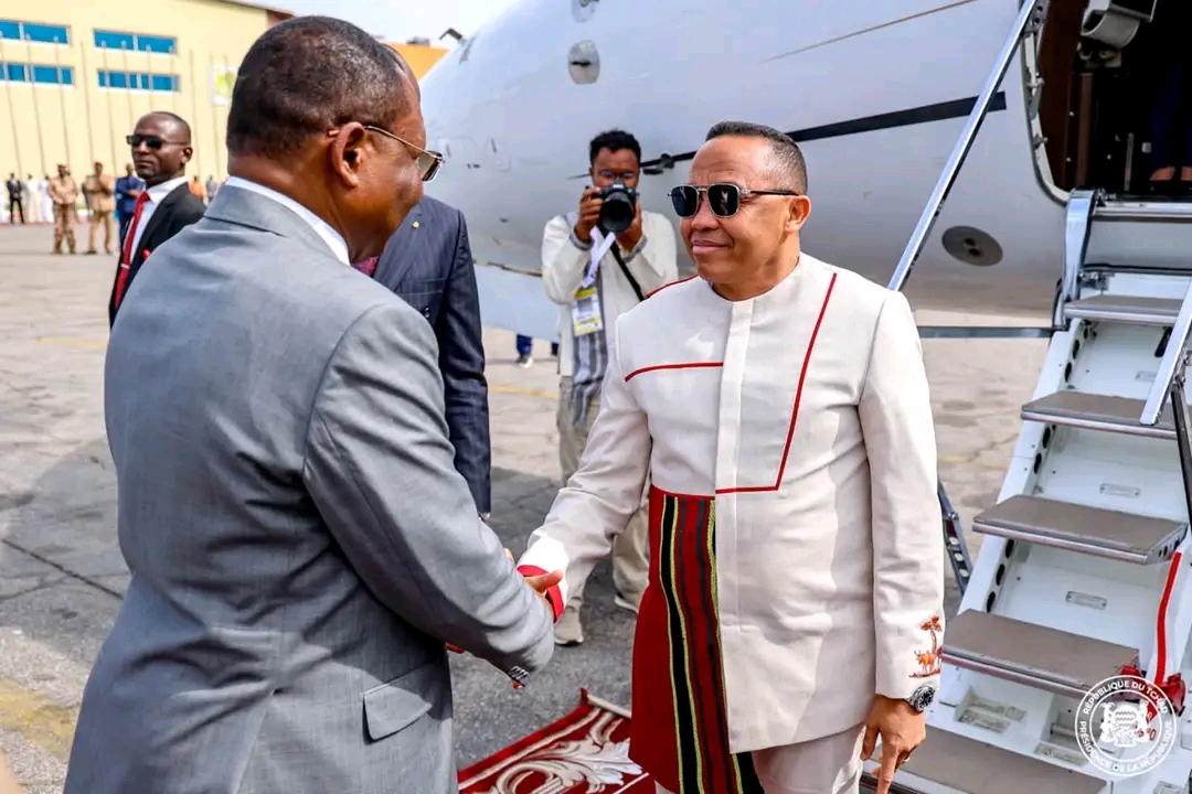 le Président Malgache à N’Djaména pour les célébrations du 11 août