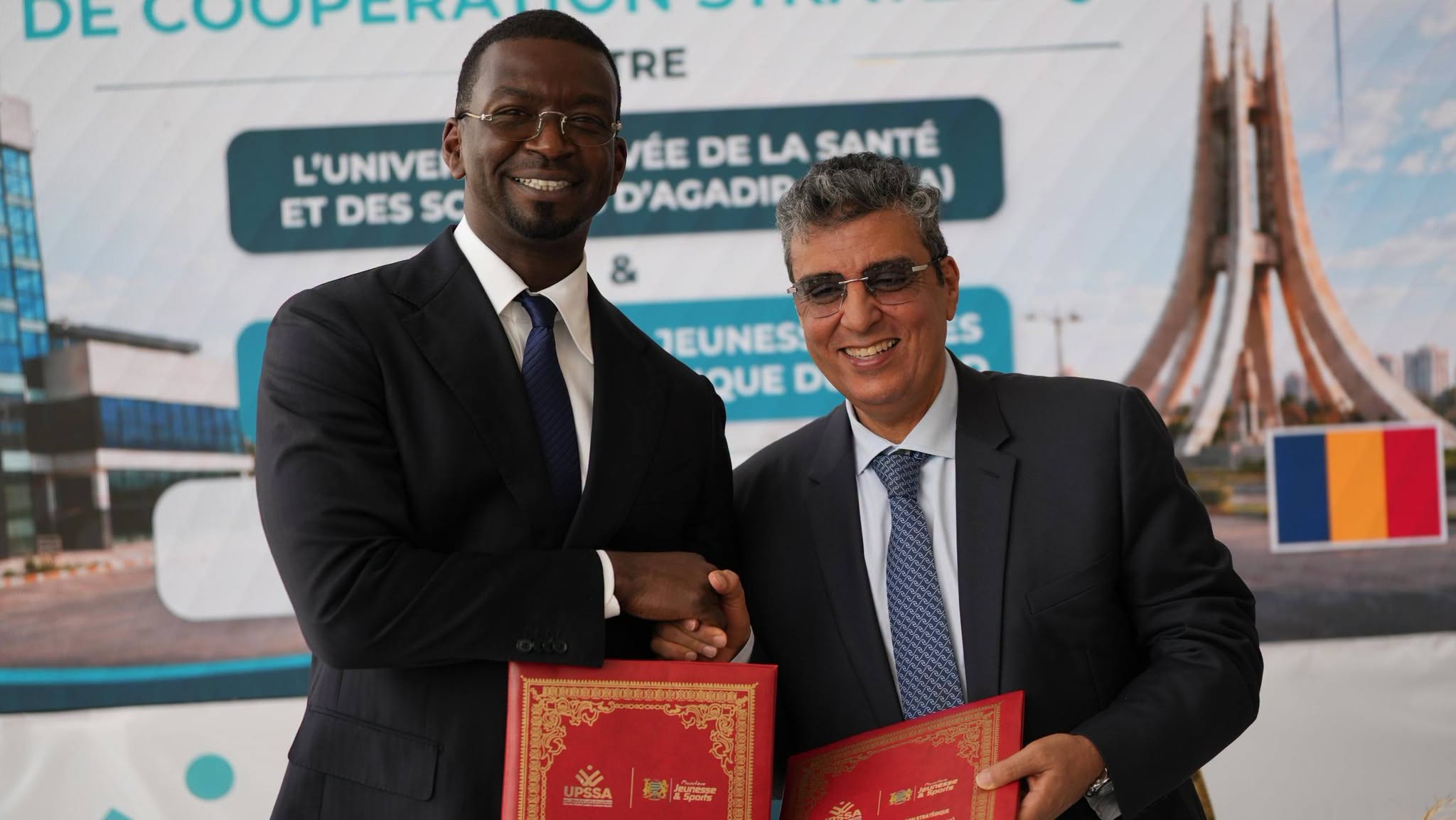 Tchad–Maroc : 100 jeunes entrepreneurs bénéficieront d’un programme d’excellence de trois ans à Agadir