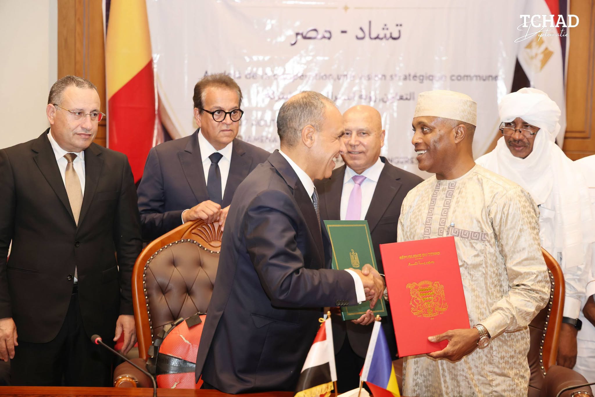 Coopération Tchad-Égypte : cinq accords majeurs signés pour renforcer le partenariat stratégique
