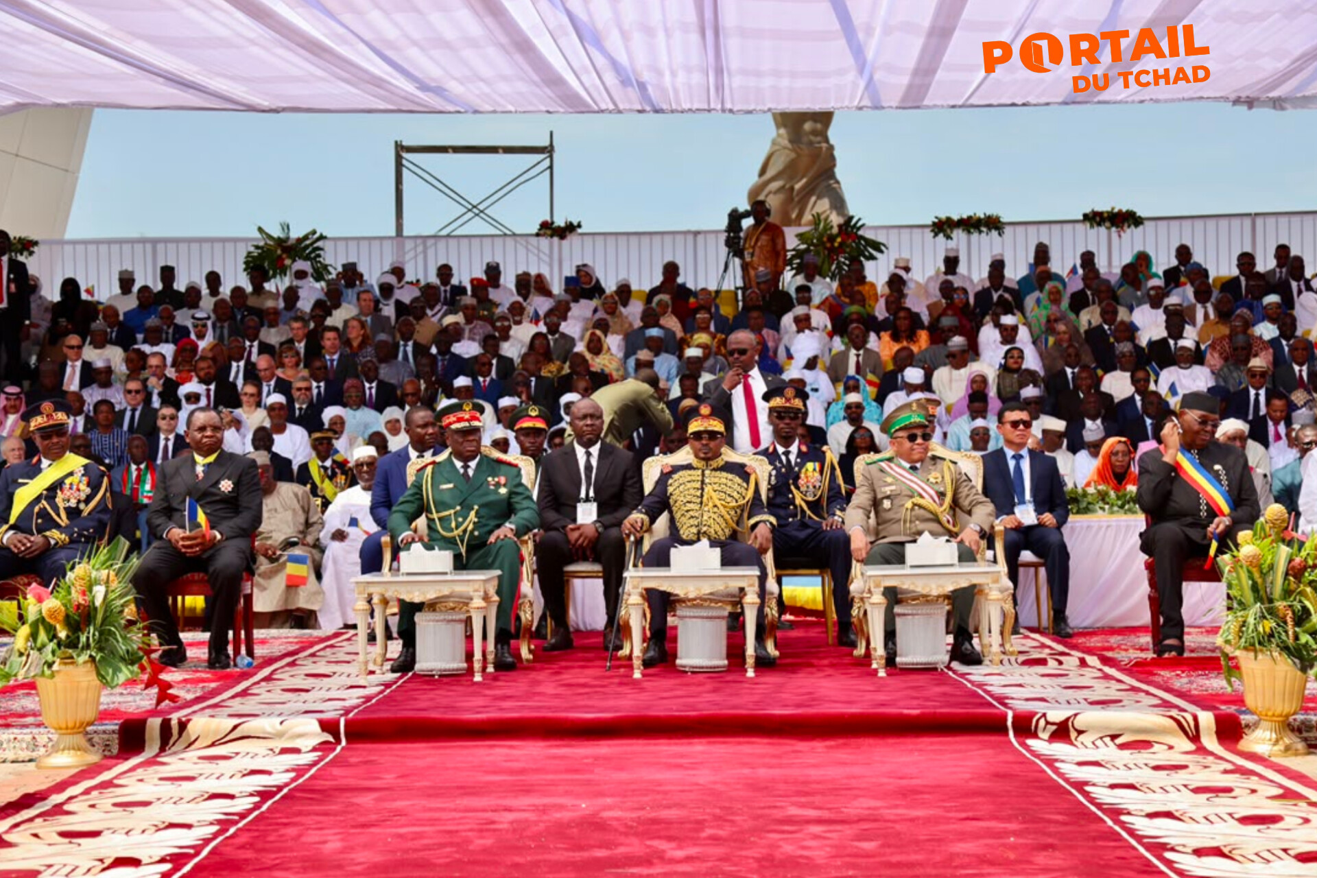 Fête nationale : le Maréchal Mahamat Idriss Déby Itno préside le défilé militaire