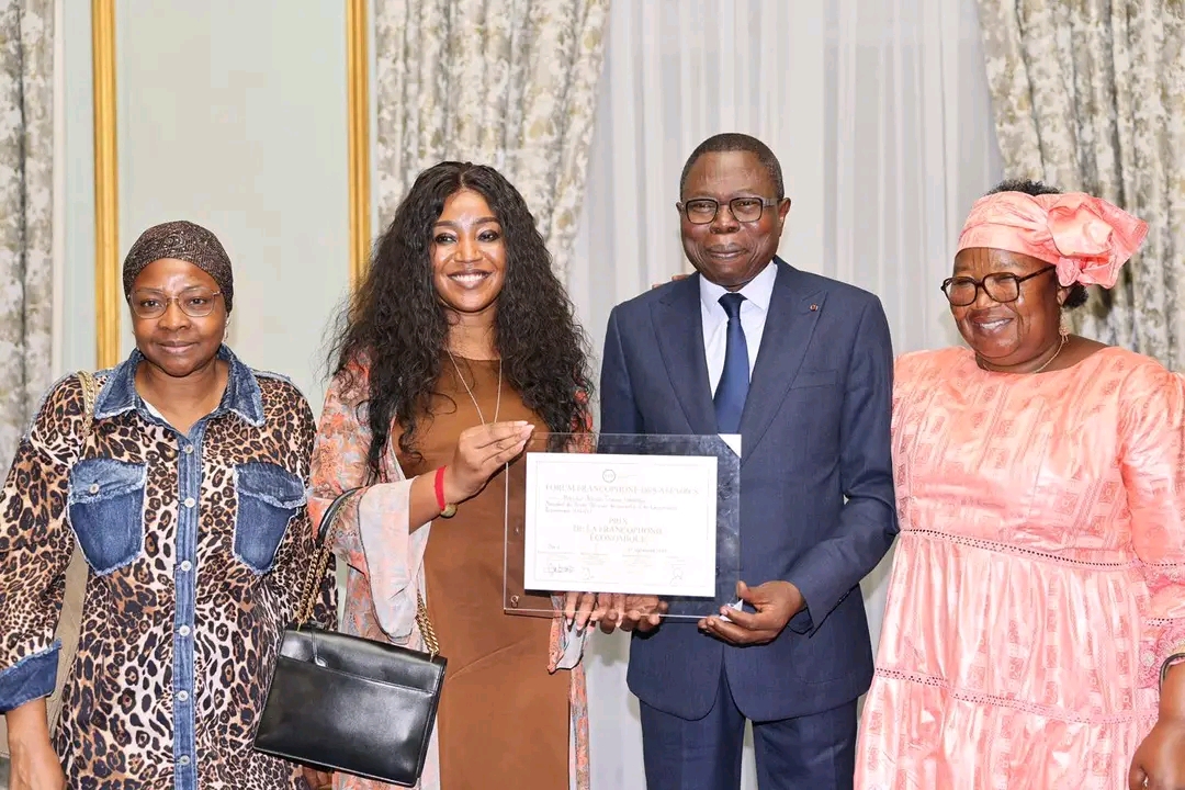 Le Dr Ngueto Tiraïna Yambaye reçoit le Prix de la Francophonie économique