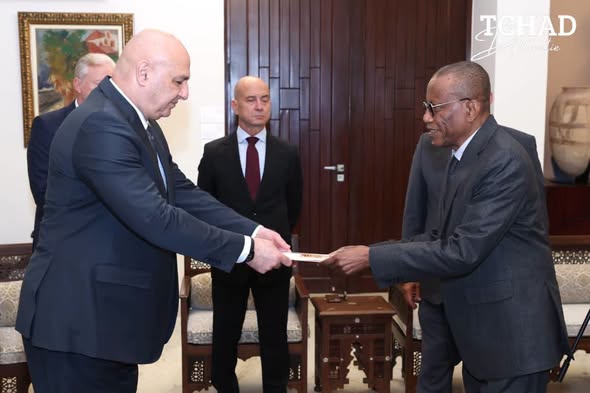Diplomatie : le nouvel ambassadeur du Tchad au Liban présente ses lettres de créance