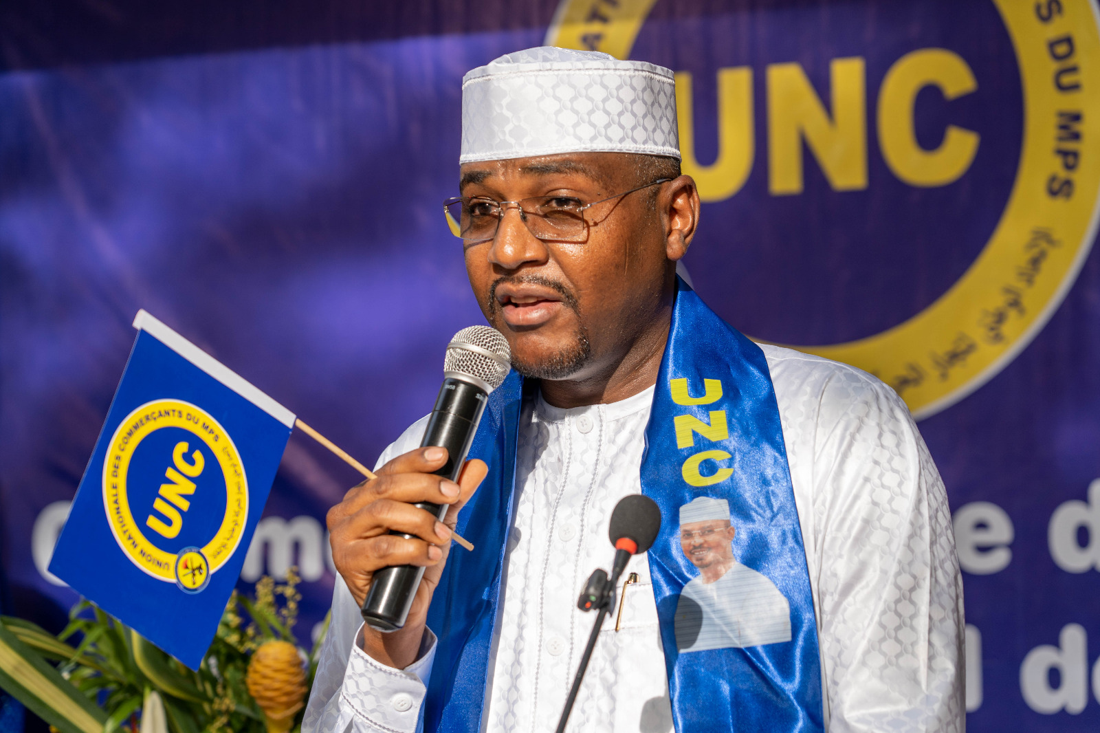 L’UNC-MPS salue la visite de Mahamat Idriss Déby à l’ONASA