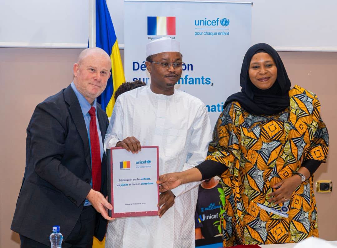 Tchad : le gouvernement s’engage en faveur des droits des enfants face aux changements climatiques
