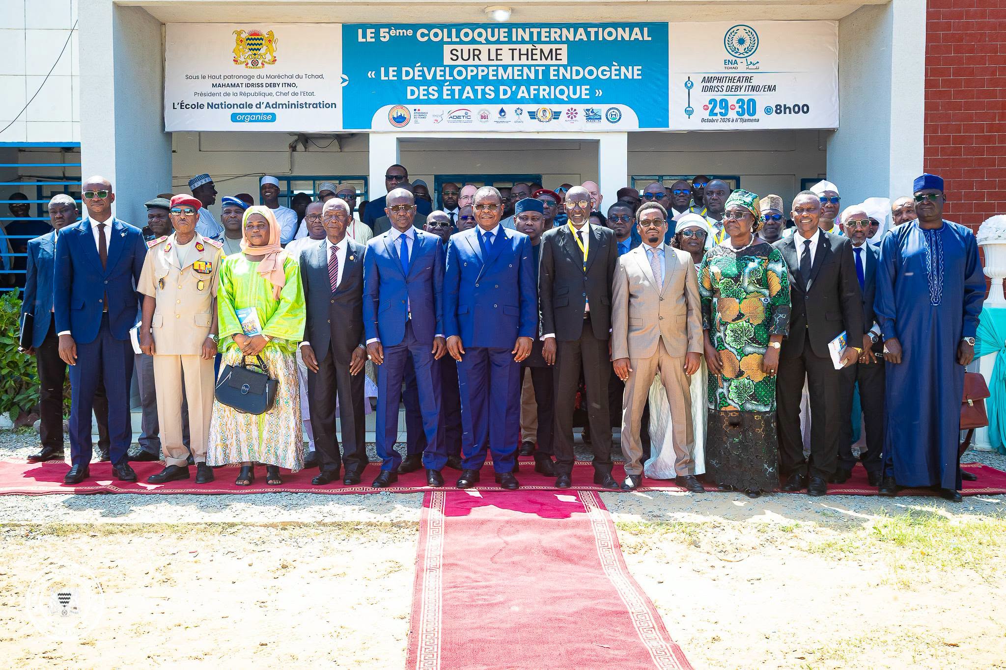 Tchad : le 5ᵉ Colloque international sur le développement endogène des États d’Afrique officiellement lancé à N’Djamena