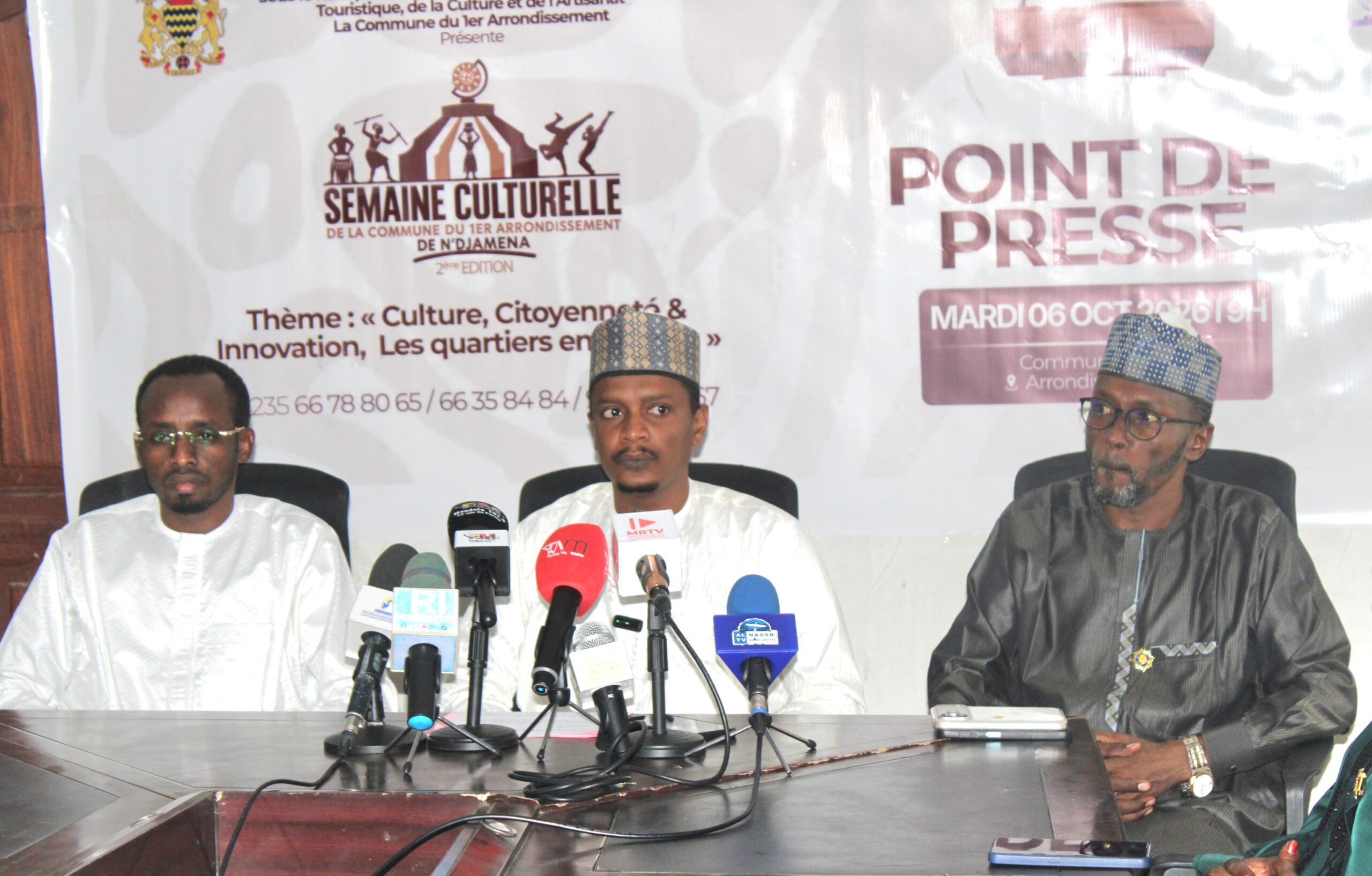 N’Djamena : la 2e édition de la Semaine culturelle du 1er arrondissement annoncée du 5 au 9 novembre
